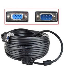 Video Extension Cable - 100' 15-pin SVGA (M) to 15-pin SVGA (F)