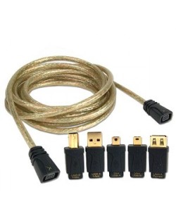 Cable Kit - Connect USB Devices - Cameras, PDAs & More!