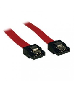 20" Serial ATA (SATA) Drive Cable w/1 Updated Latching System (Red)