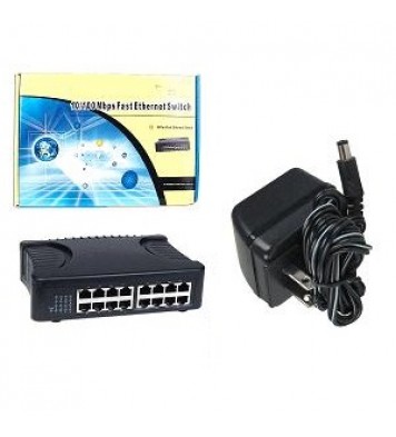 16-Port 10/100Mbps Fast Ethernet Switch