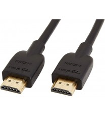 Amazon Basics High-Speed HDMI Cable (18 Gbps, 4K/60Hz) - 3 Feet, Pack of 2, Black