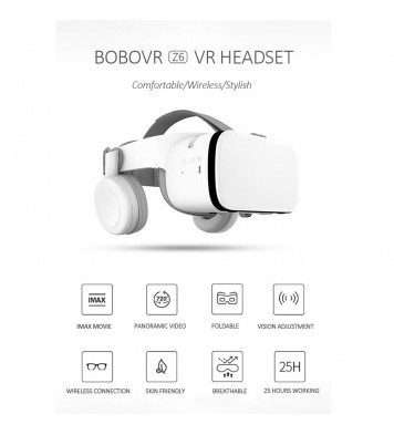 Peiloh Virtual Reality Headset Compatible with 4.7-6.2 inch iPhone and Android