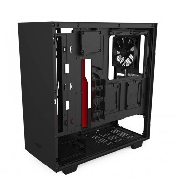 NZXT H510i - CA-H510i-BR - Compact ATX Mid-Tower PC Gaming Case - Front I/O USB Type-C Port 