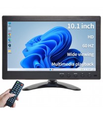 Qcvoruno 10.1 inch LCD Security Monitor, 1024 * 600 Resolution
