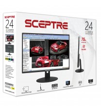 Sceptre 24" Professional Thin 75Hz 1080p LED Monitor 2x HDMI