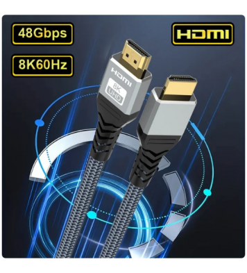 25 Ft Long 8K HDMI 2.1 Cables