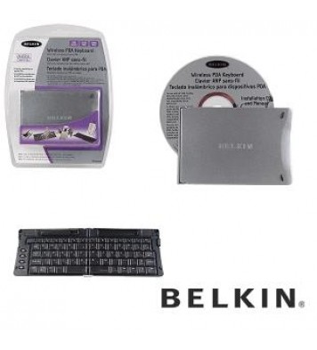 Belkin F8U1500tt 64-Key Wireless PDA Keyboard (Black/Silver)