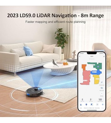 Lubluelu Robot Vacuum and Mop Combo 3000Pa