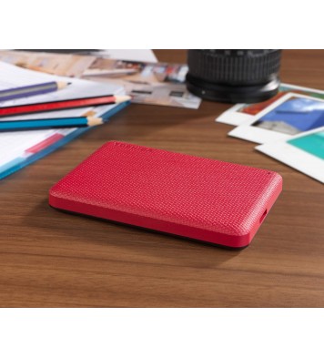 Toshiba Canvio Advance 2TB Portable External Hard Drive USB 3.0, Red - HDTCA20XR3AA