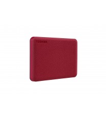 Toshiba Canvio Advance 2TB Portable External Hard Drive USB 3.0, Red - HDTCA20XR3AA