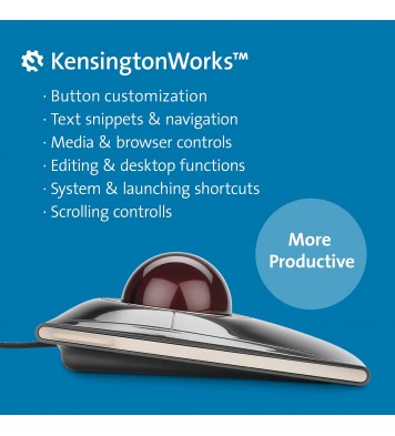 Kensington SlimBlade Trackball Mouse (K72327U)