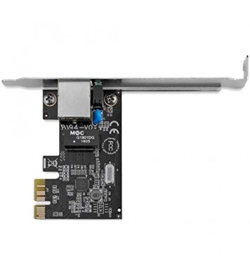 StarTech 1 Port PCI-Express Gigabit Network Server Adapter with Realtek Chip NIC Card - Dual Profile (ST1000SPEX2)