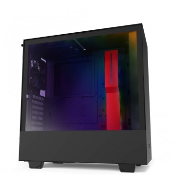 NZXT H510i - CA-H510i-BR - Compact ATX Mid-Tower PC Gaming Case - Front I/O USB Type-C Port 