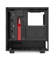 NZXT H510i - CA-H510i-BR - Compact ATX Mid-Tower PC Gaming Case - Front I/O USB Type-C Port 