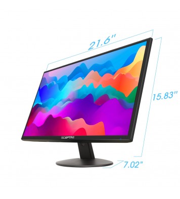 Sceptre 24" Professional Thin 75Hz 1080p LED Monitor 2x HDMI