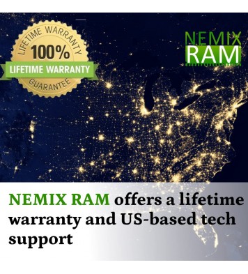 NEMIX RAM 64GB 2x32GB DDR4-2933 PC4-23400 2Rx4 ECC Registered Server Memory by NEMIX RAM